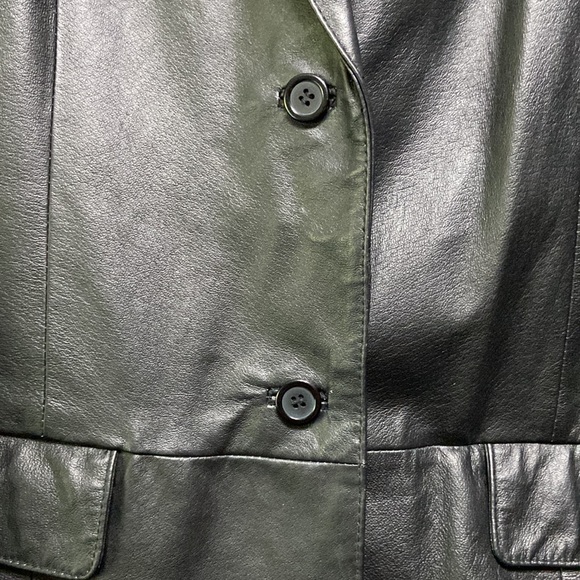 Chadwick’s Genuine Black Leather Blazer - Picture 4 of 8
